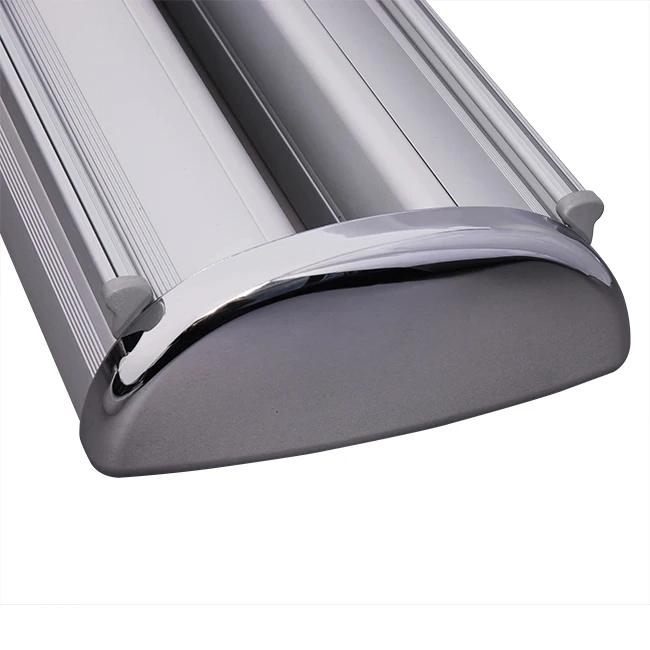 Luxury Custom Aluminium Retractable Double-sided Roll Up Banner Base Advertising Duplex Banner Stand 85x200