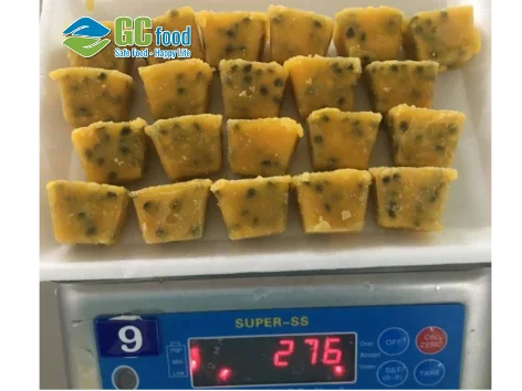 2022 Best Frozen passion fruit - Passion fruit  Cubes Diced -100% passion fruit puree from VietNam with LC/TT at sight