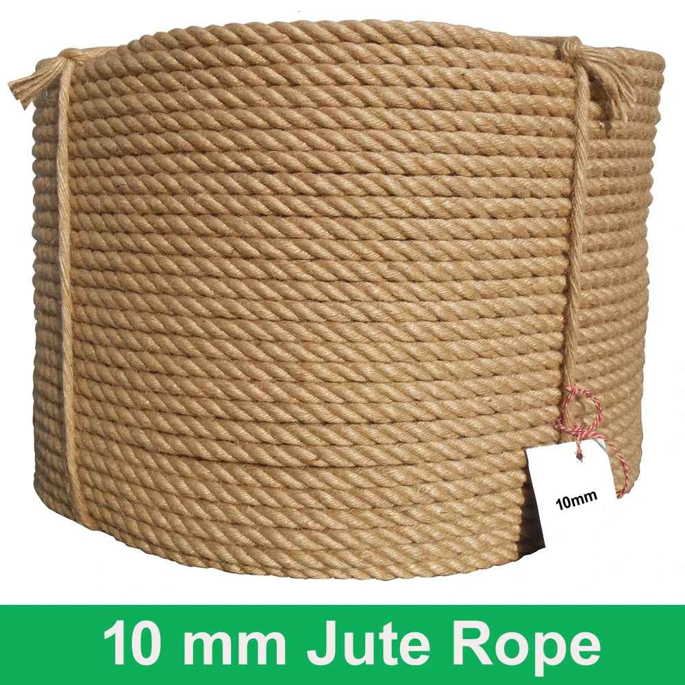 High quality medium twist jute rope Bangladesh jute rope manufacturer