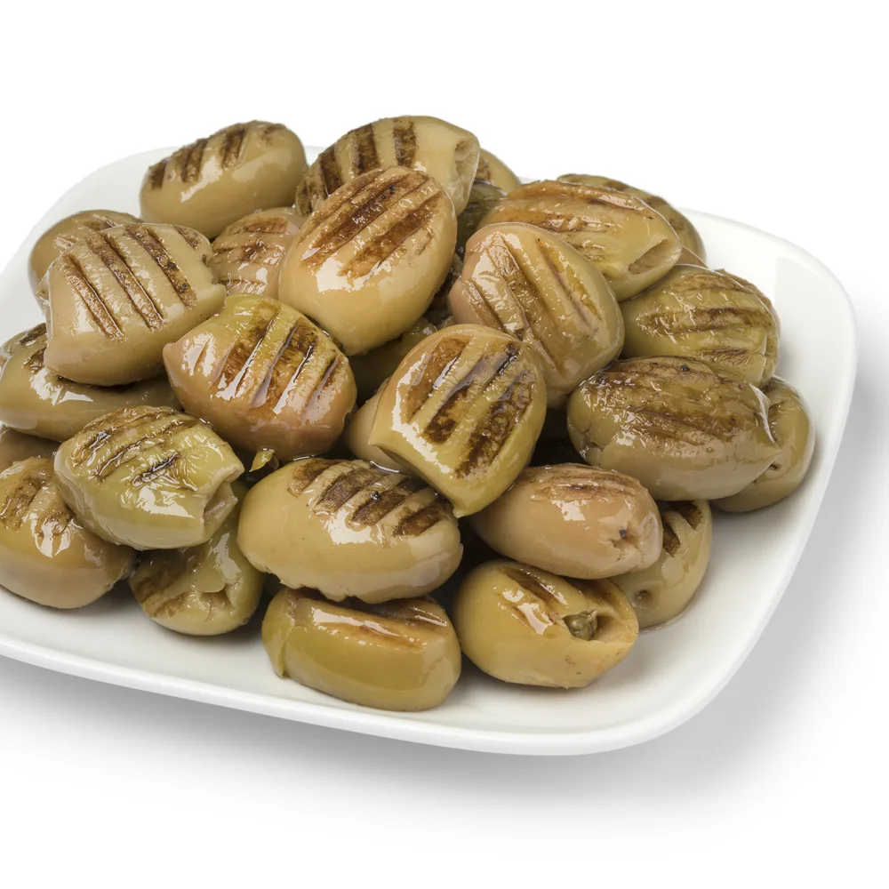 Italian top quality grilled champignons 185g pickle jar condiment in sunflower oil appetizer platters for export