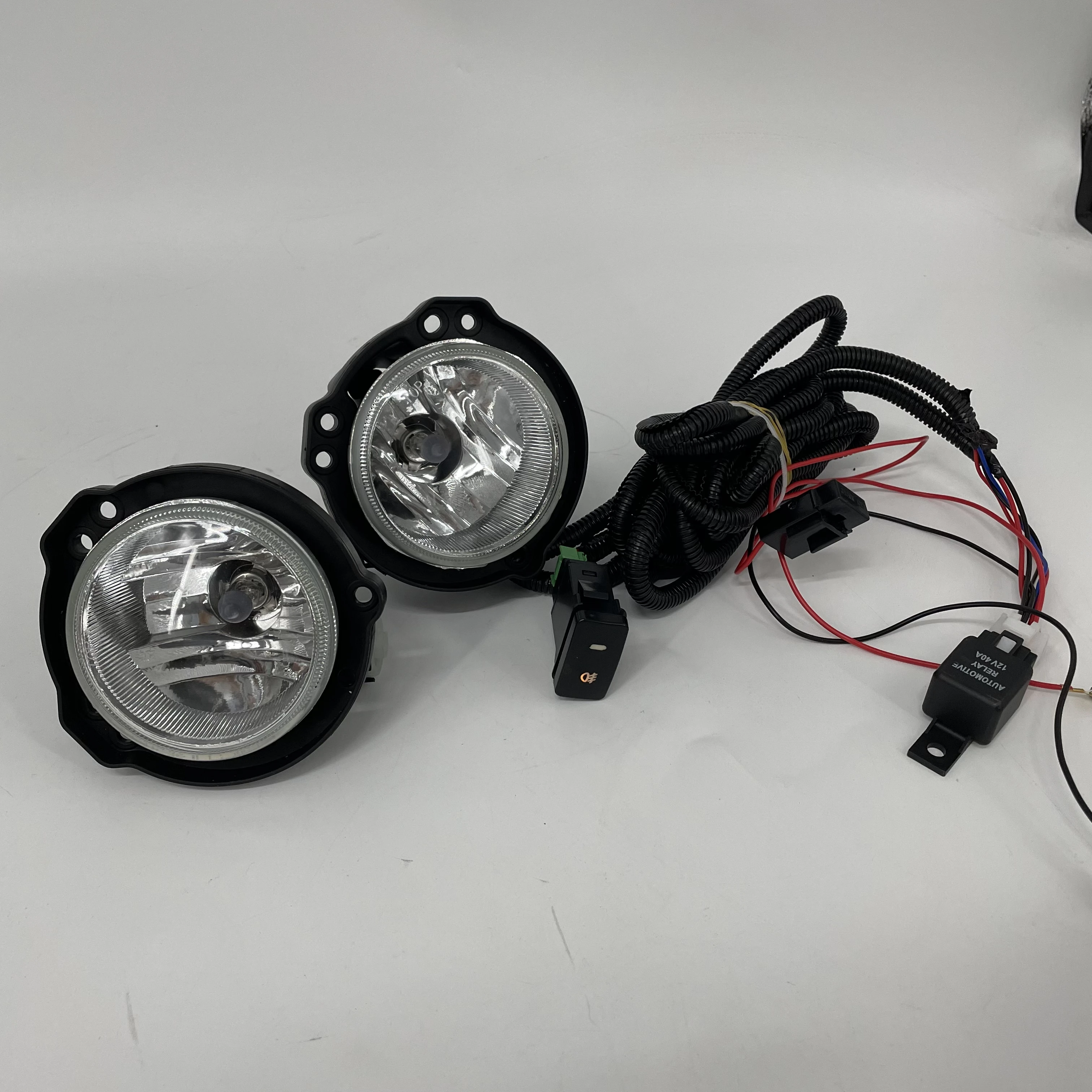 Крышка противотуманной фары Wenye для avanza противотуманные drl LED