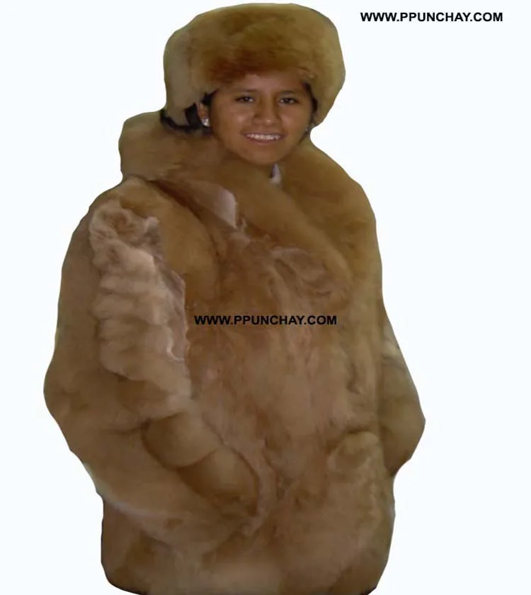 Baby Alpaca Jacket Fur Baby Alpaca Alpaca Jacket Soft and Warm Ppunchay Peru