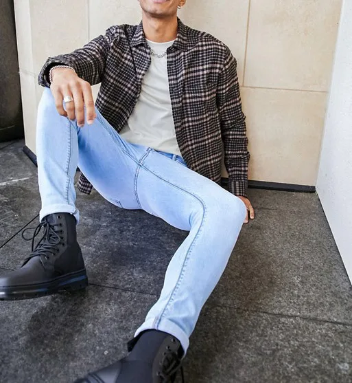 Men High Quality Jeans Custom High Fashion Men Casual Pants Comfortable Men Denim jeans