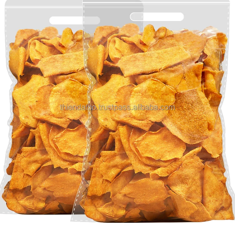 Вьетнамские Хрустящие сушеные желтые чипсы для сладкого картофеля