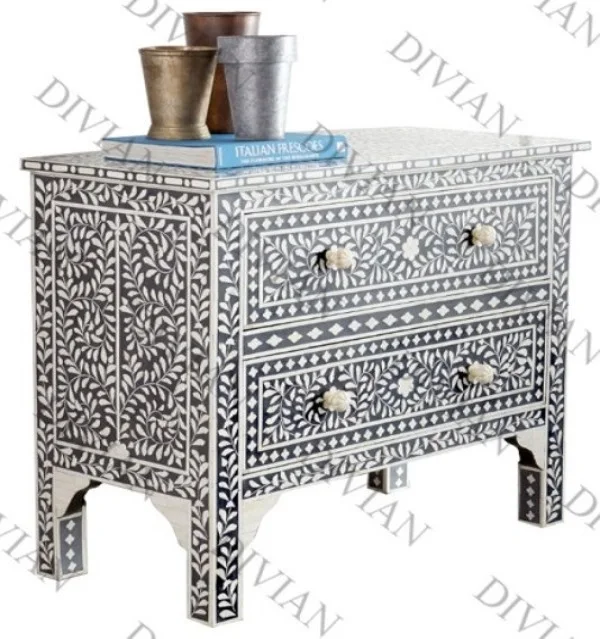 Home Chest Of Drawers Living Room Bone Inlay Furniture Best Quality Living Room Cabinet Wholesale Customized Chest For Home Deco
