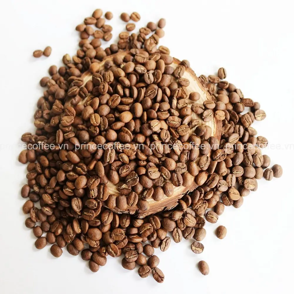 Оптовая продажа 18 жареных кофейных бобов scr Вьетнам Robusta Arabica жареная смесь