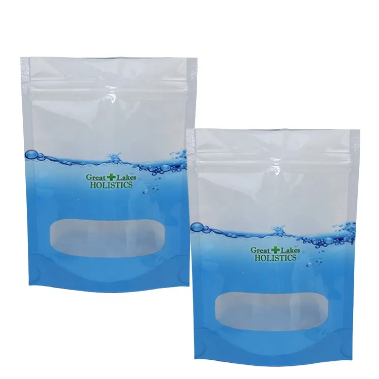 Пользовательский Непрозрачный Пластиковый упаковочный пакет с застежкой-молнией для упаковки соли в ванну, алюминиевая фольга дой-Пак, чайный пакет