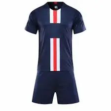  Мужская Футбольная форма спортивный костюм с коротким рукавом летний для тренировок по футболу футболка спортивные шорты 2 предмета
