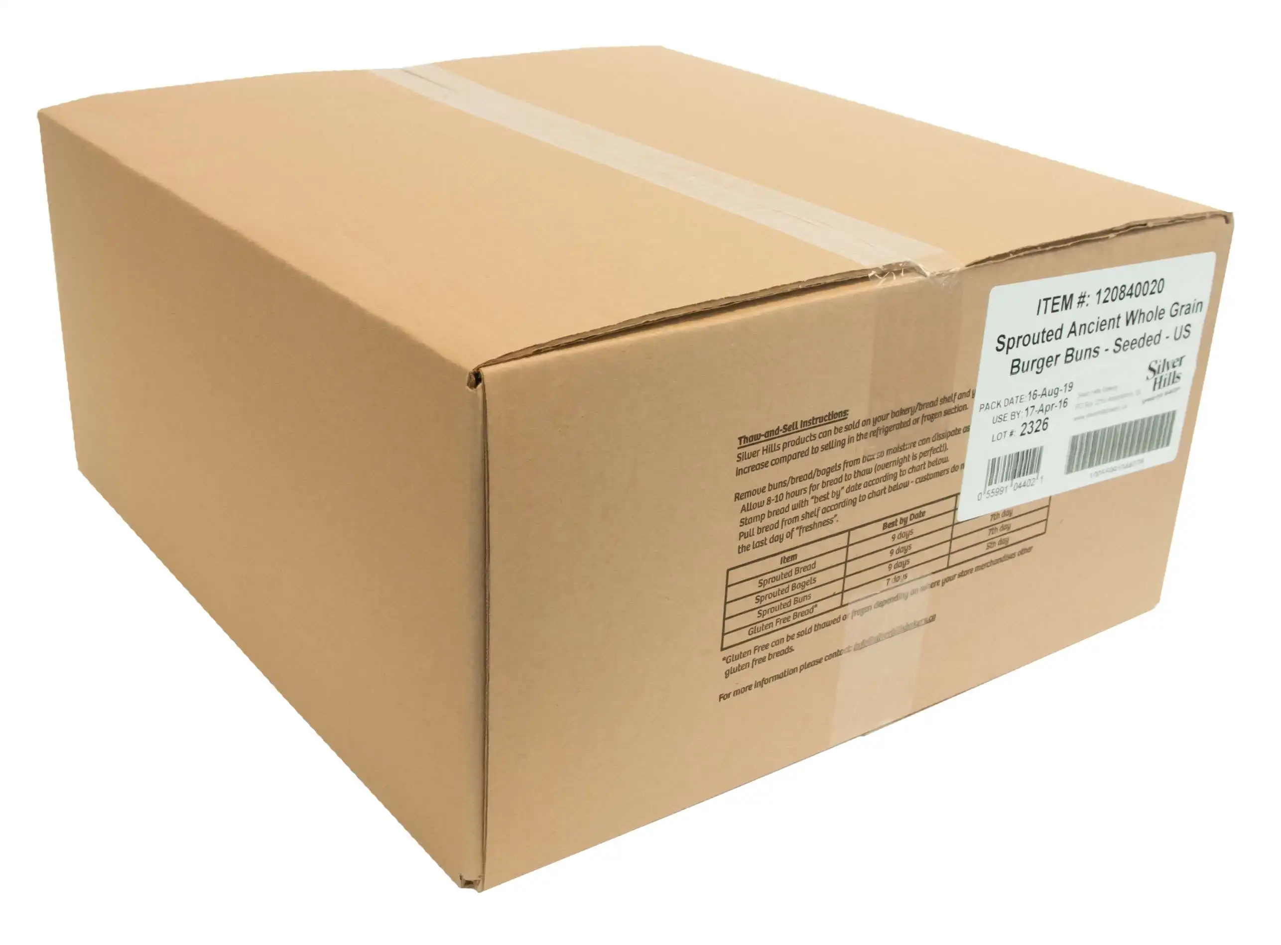 HAMBURGER BUN WITH SESAME SEEDS 4 INCH 8-18 OUNCE Manufactured by Lynco West Food Marketing