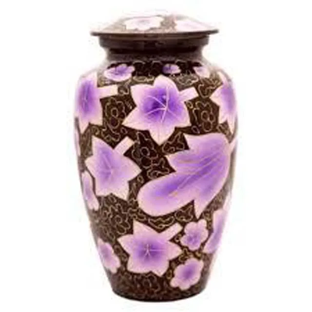 Лидер продаж, Классическая урна для кремации для взрослых с тиснением в виде подсолнуха