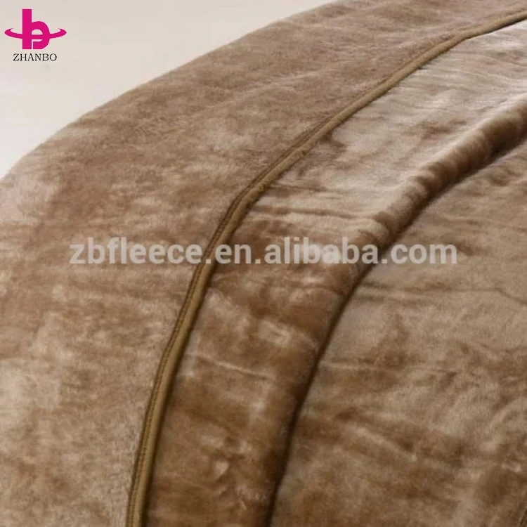 150x200cm Medium Size Mink Faux Fur Throw/Very Warm Super Soft Blankets Red Color