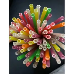 Wholesale eco friendly organic biodegradable edible rice flour straws from Viet Nam