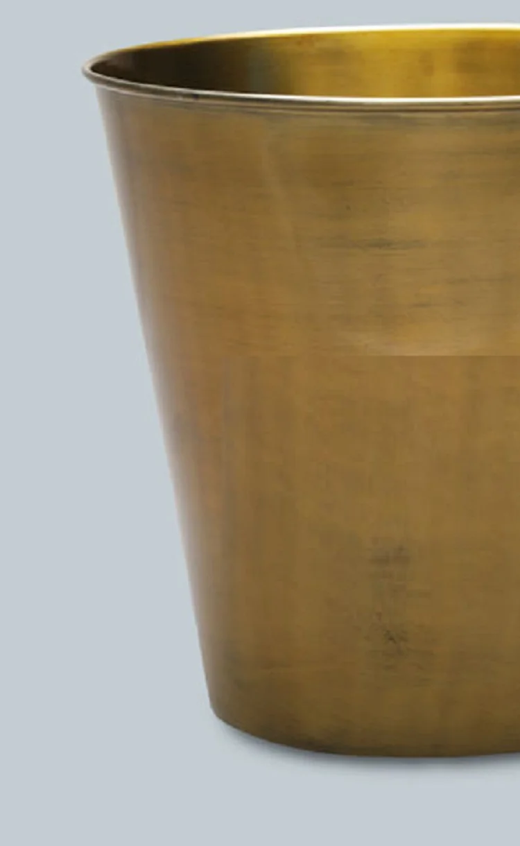 Античное Золотое ведро для шампанского льдовая ванна ручная работа охладитель вина роскошные аксессуары дома оптовая цена от