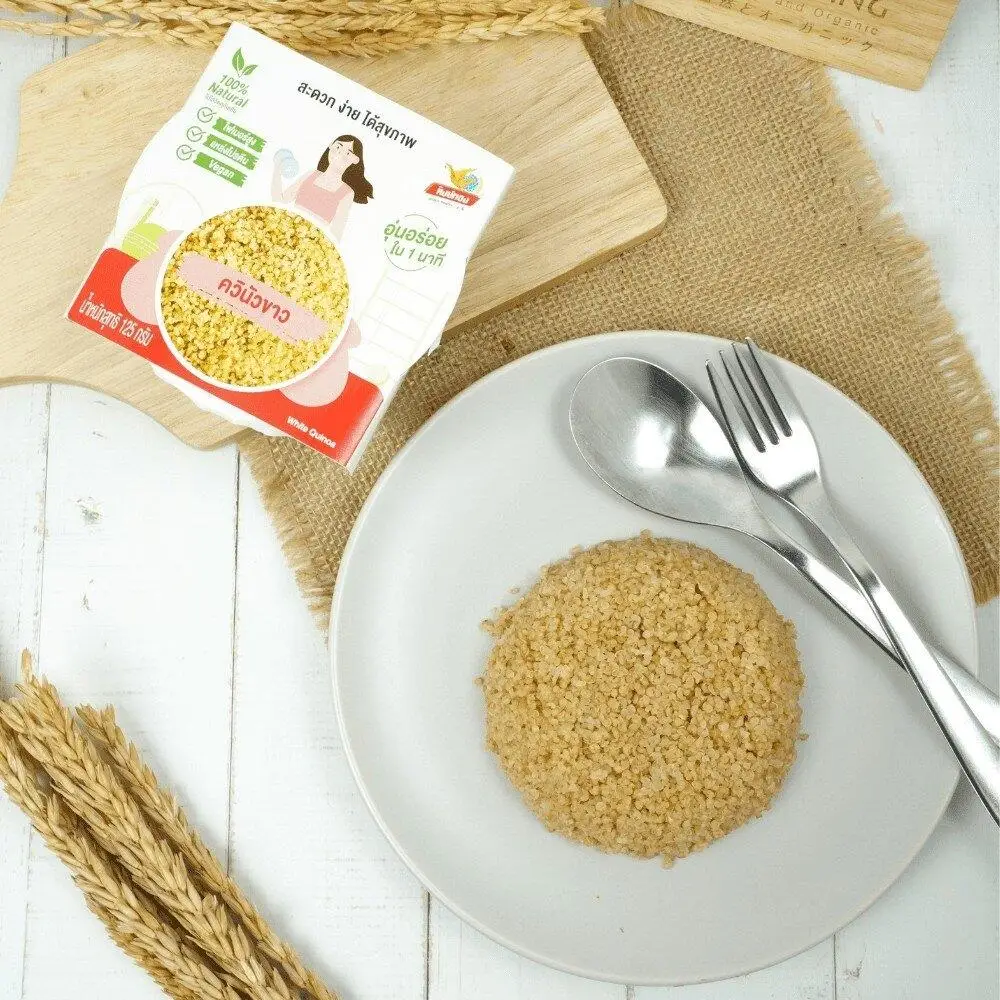 Wholesale Instant HONHTHONG Brown Jasmine Rice With Red Quinoa (Ready To Eat) 150 G. Product of Thailand For Export 100%