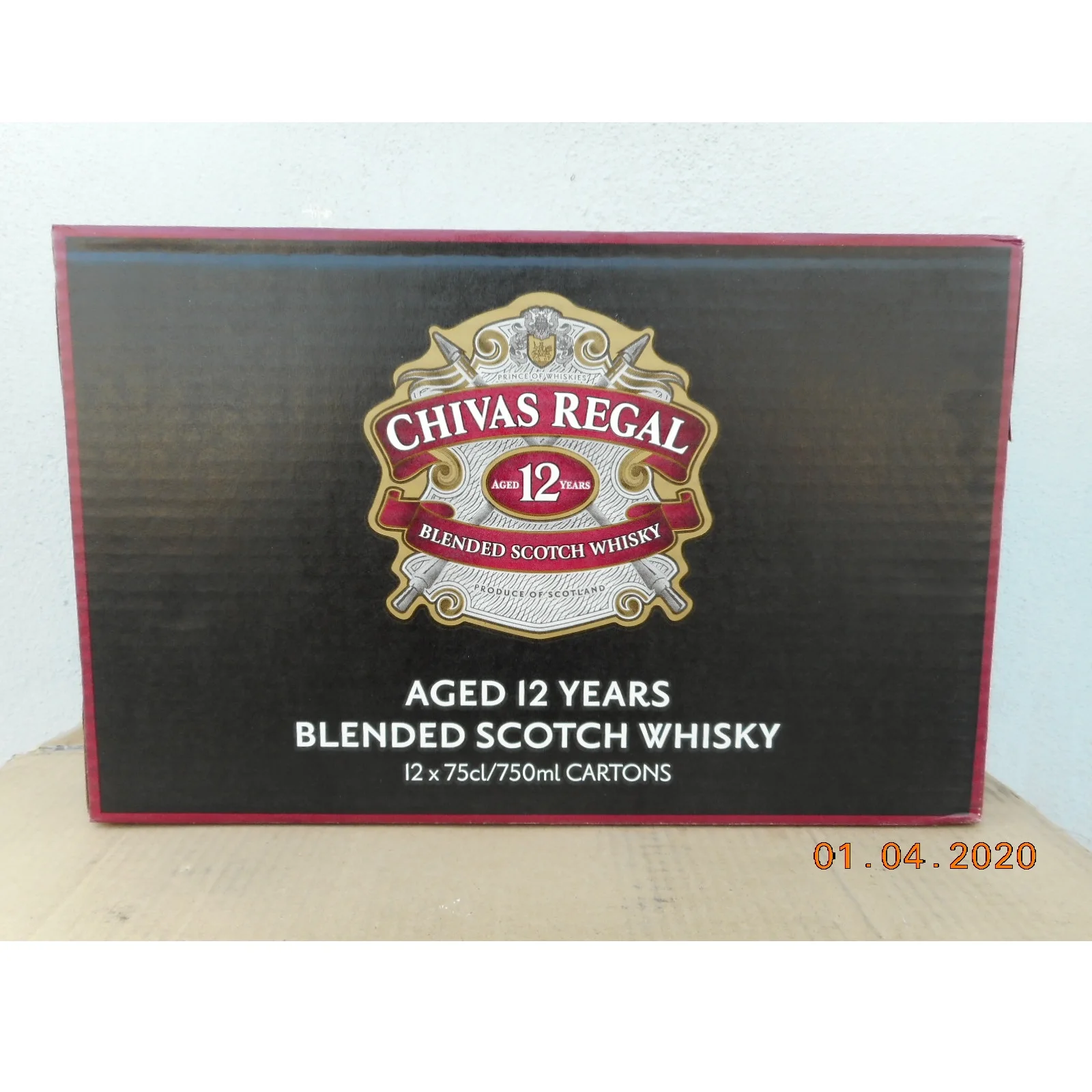 
GOOD PRICE FOR HIGH PREMIUM 12 YEAR-OLD 40% Vol. 750ML SCOTTISH ALCOHOL CHI.REGAL WHISKY IN CARTON PACKAGING 