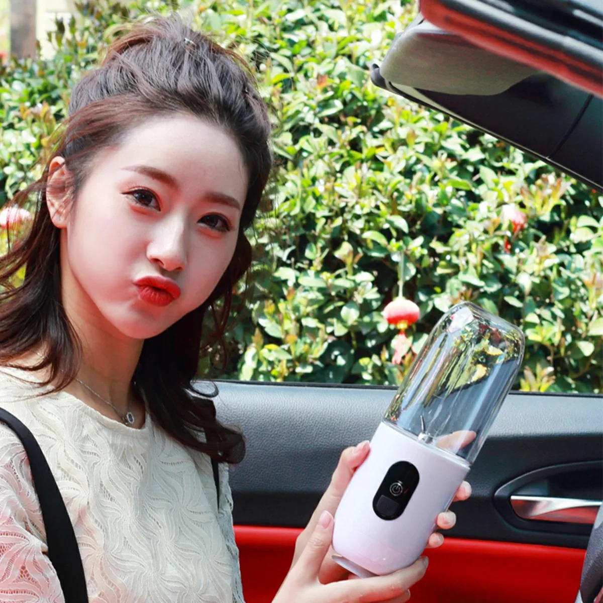 OEM portable personal blender mixer cup juicer, smoothie rechargeable baby cooker mini usb hand blender electric portable