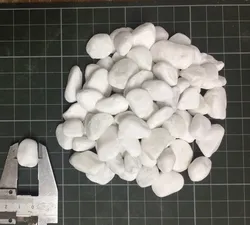 Best Production Snow White Pebble Stones For Garde Decoration Landscaping Rocks for Wholesales From Vietnam Manufacture