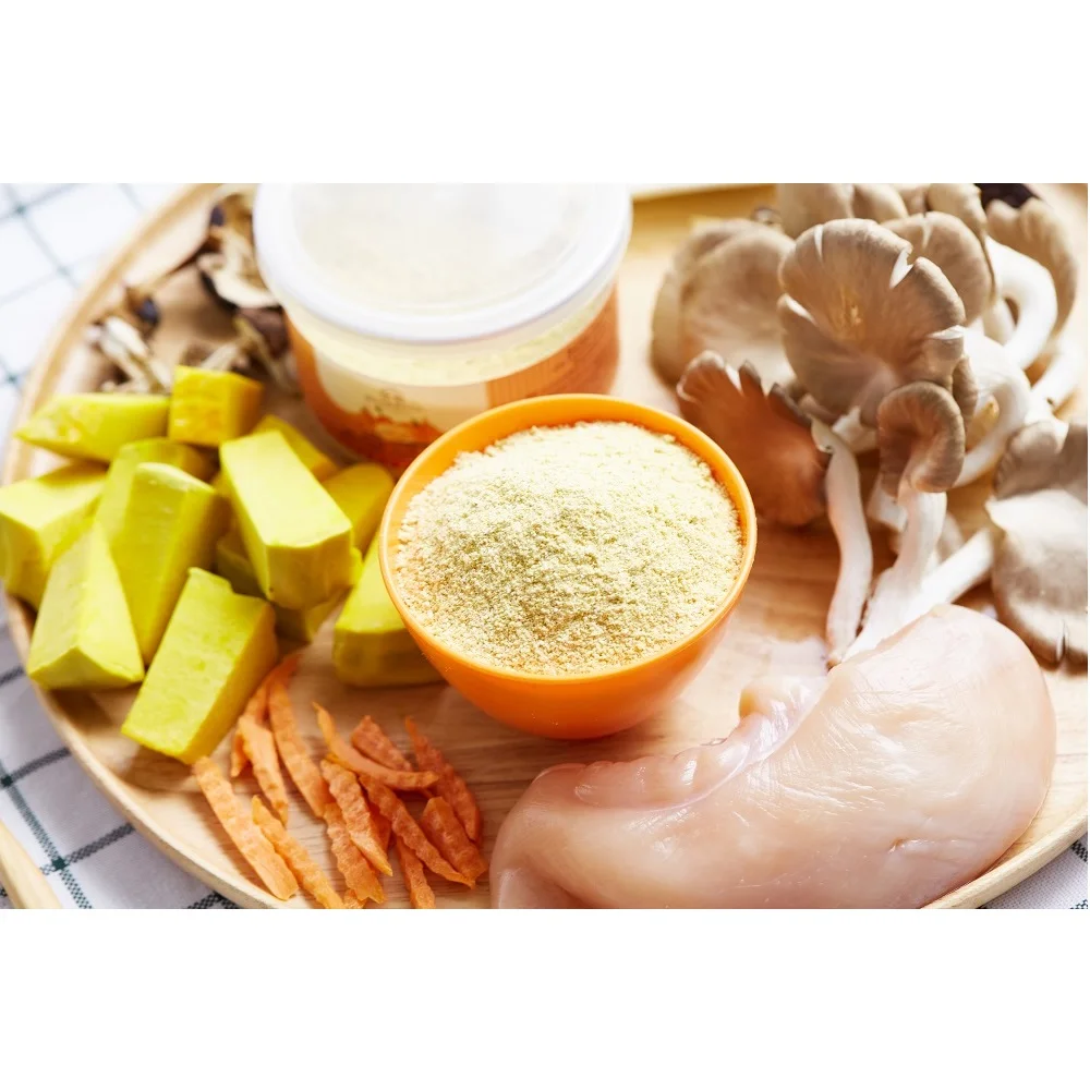 
Low-Salt Roasted Barley Pumpkin Chicken and Carrot Fine-grained 90 g With 6 Months Shelf Life 