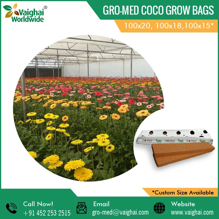 Hot Selling Wholesale Coir Peat Coco Grow Bags at Best Market Price Coco Grow slab