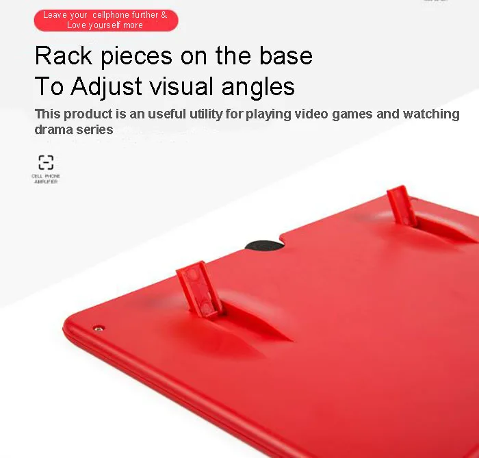 phone screen magnifier to adjust visual angles