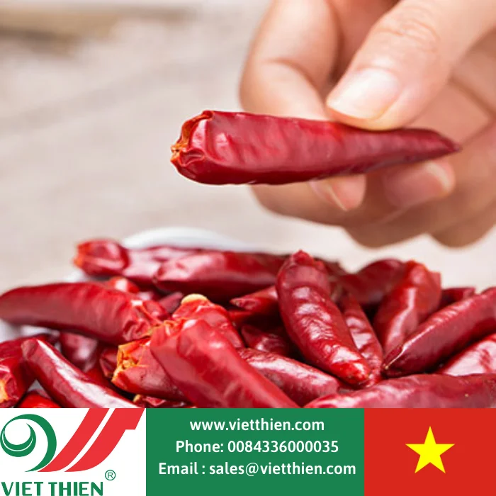 
High quality dried chilies that are supplied in bulk and exported worldwide are grown and processed by Vietnamese farmers 