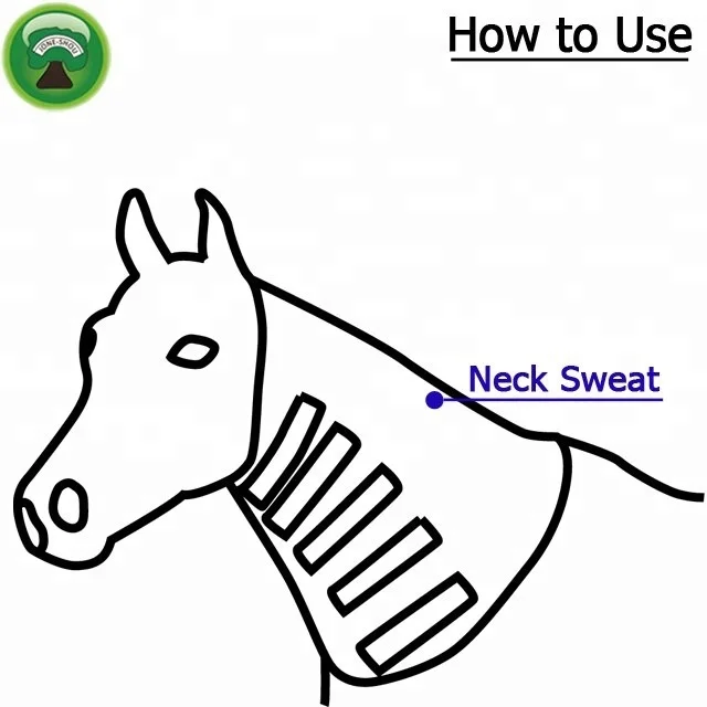 Horse Neoprene Full Miniature Neck Sweat