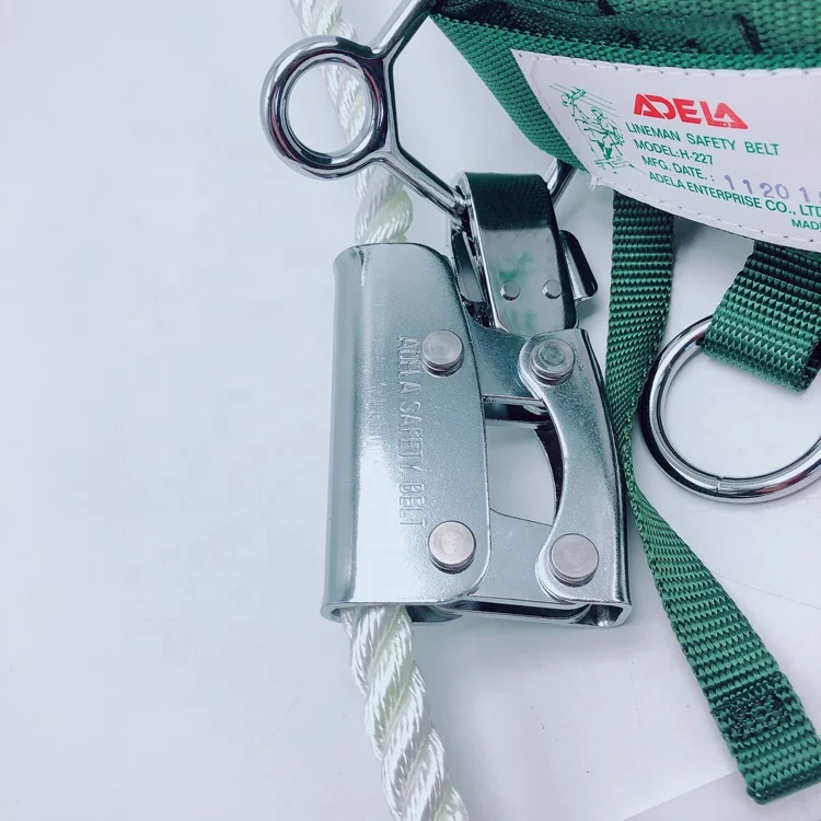 Adela industrial electrician lumbar safety belt for construction