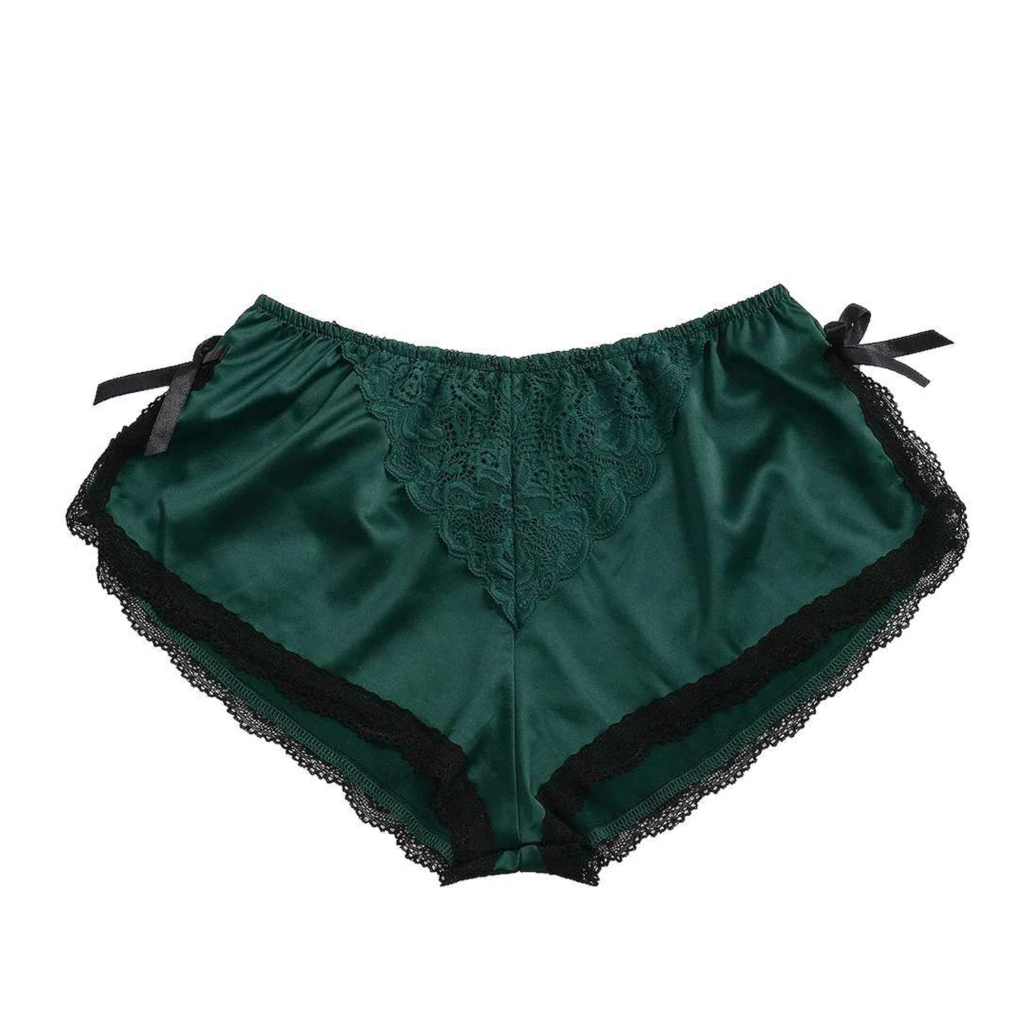 Accel Wear Custom Booty Short Comfortable Women Satin Shorts New Silk Satin Sexy Floral Breathable Lace Shorts