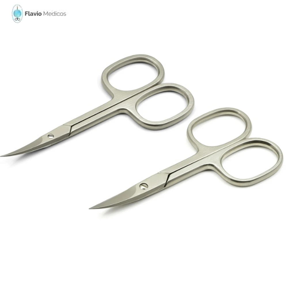 Cosmetic Stainless Steel Cuticle Nail Scissors-Professional Nail Scissor Manicure For Eyebrow Scissors