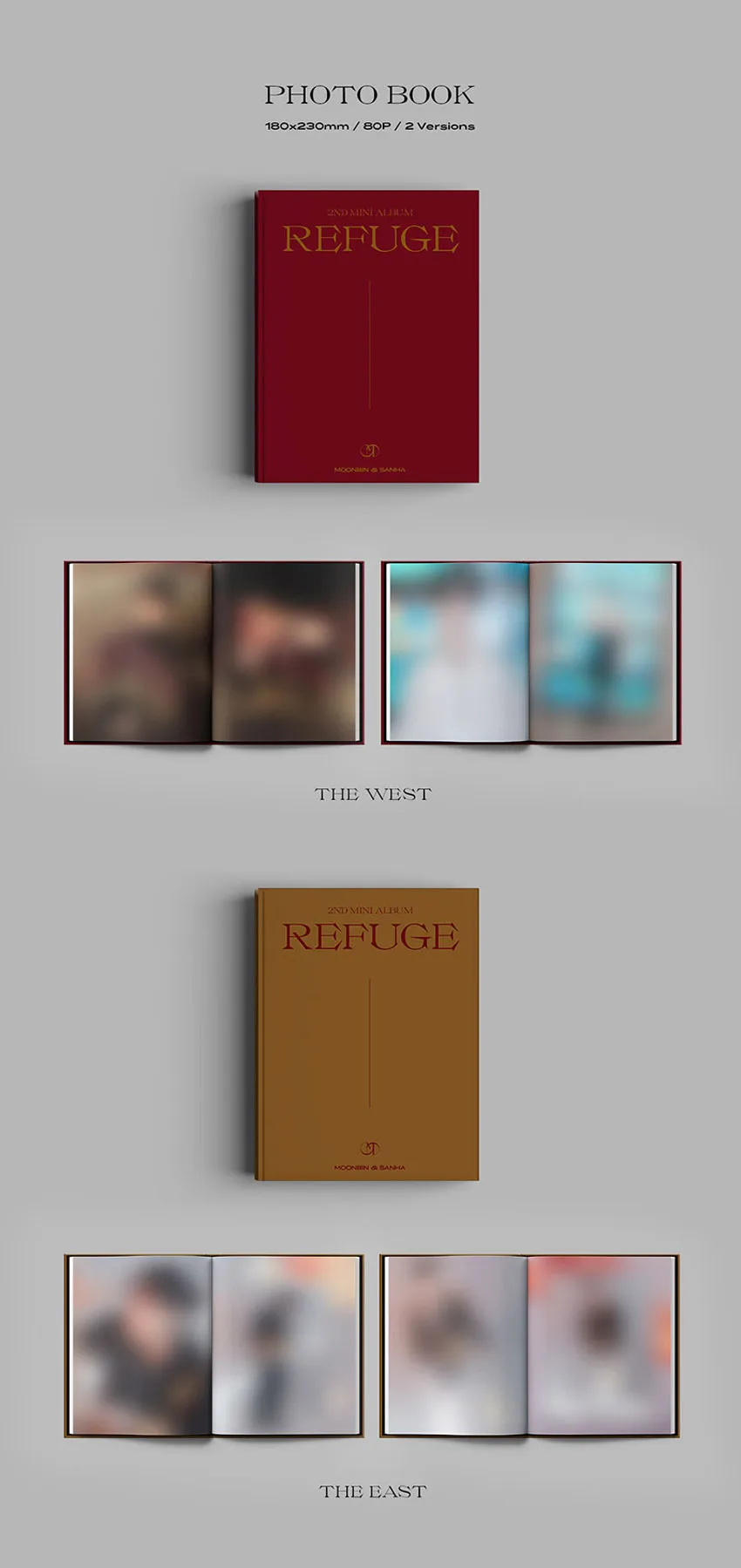 [Official Kpop] ASTRO Moonbin&Sanha - Mini Vol.2 [REFUGE]