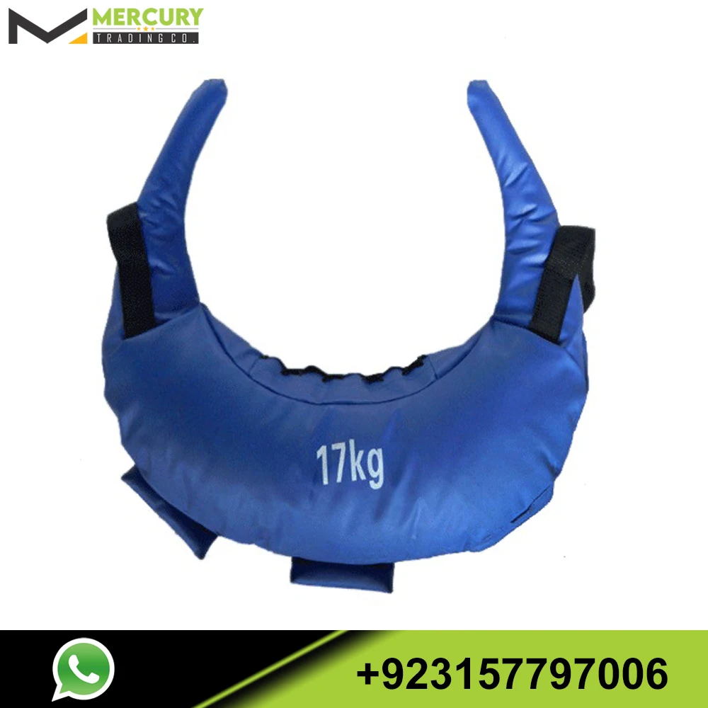 Премиум Болгарская сумка питания для фитнеса тренировочная черного цвета 10 кг