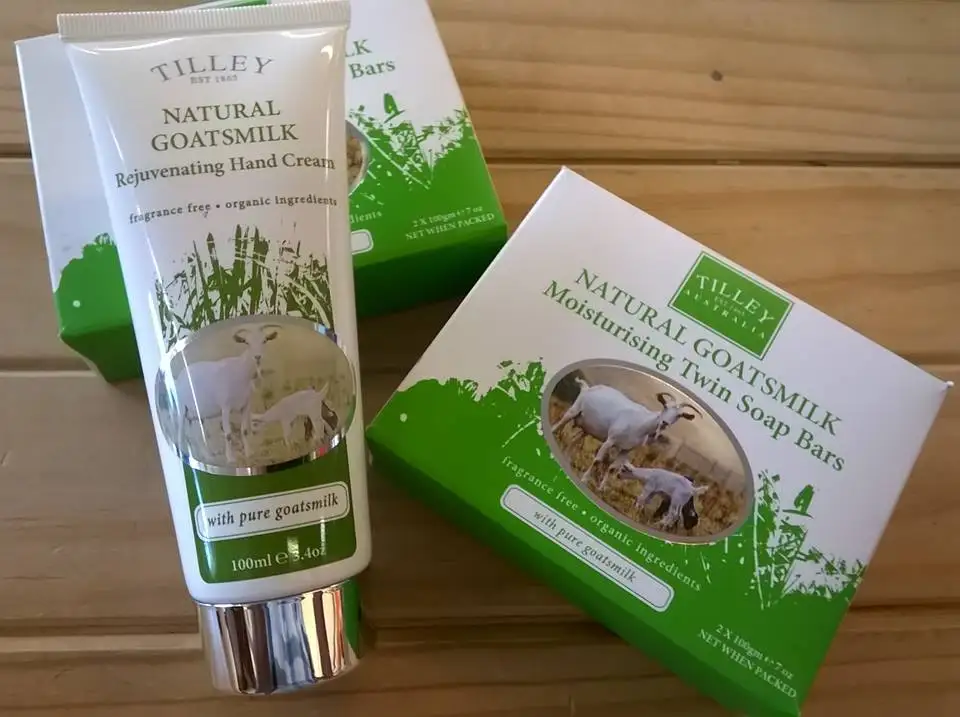 TILLEY Natural Goats Milk - Soap Twin Pack - 2 x 100g