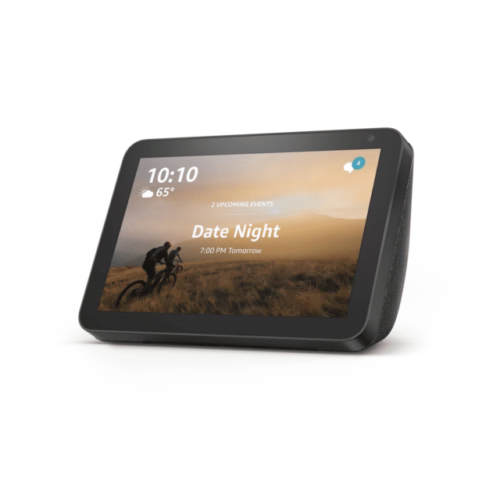 All-new Echo Show 8 (2nd Gen, 2021 release) | HD smart display with Alexa and 13 MP camera | Charcoal