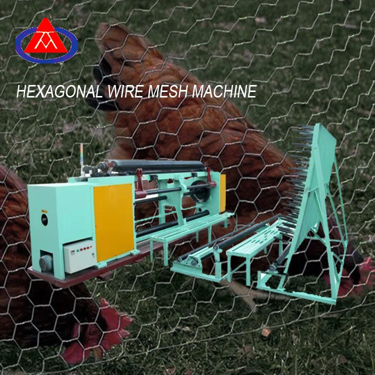 Hot Sale Hexagonal Wire Netting Machine Gabion Mesh Making Machine for Producing Chicken Cage Mesh Field Installation 1 YEAR