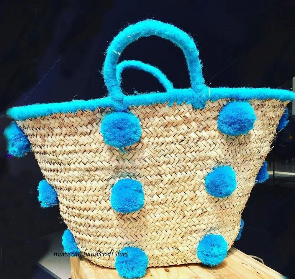 Luxury Designer Beach Bag High Quality Famous Brand Straw Bags