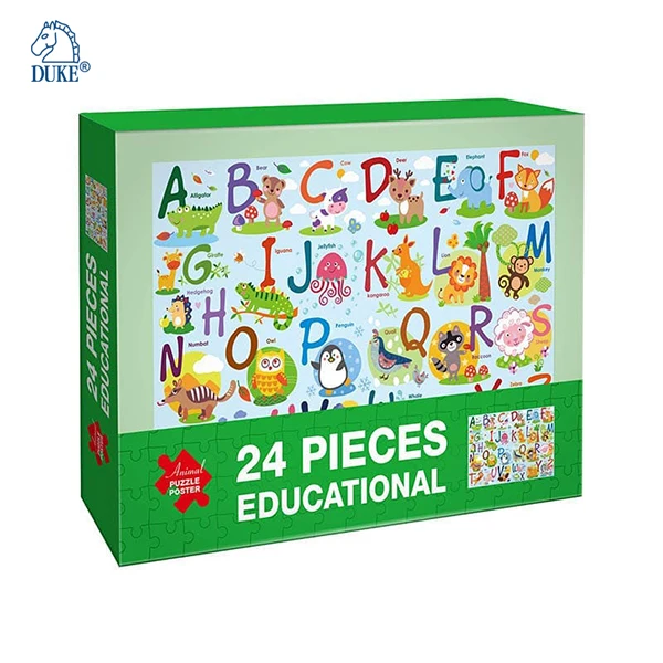 Kids Educational Toy 24 pcs Big Size Alphabet Floor Puzzles