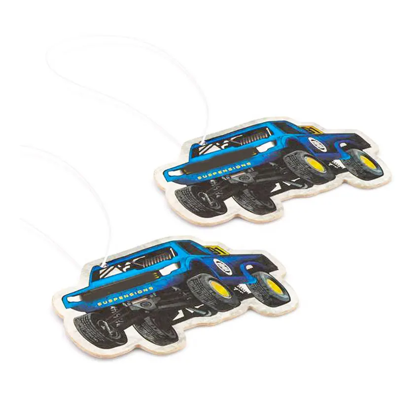 Изготовленный На Заказ подвесной бумажный автомобильный освежитель воздуха в форме грузовика