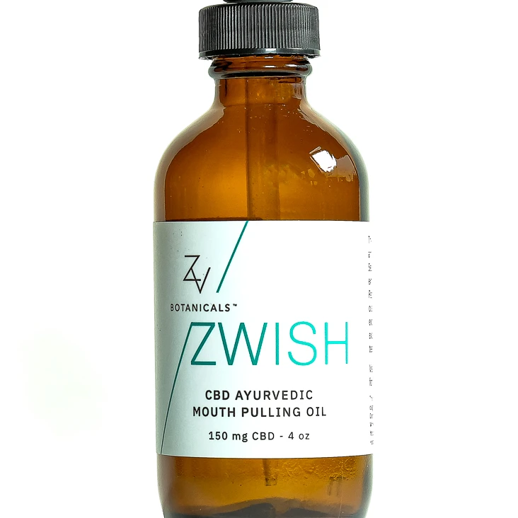  ZWISH масло полного спектра для вытягивания рта 4 унции 150 мг от ZV