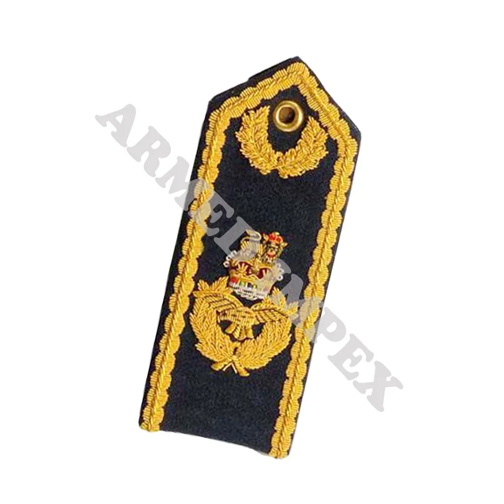 Эполет с вышивкой на заказ для униформы Наплечные военные сланцы/Военные принадлежности/Другие Полицейские принадлежности зеленый