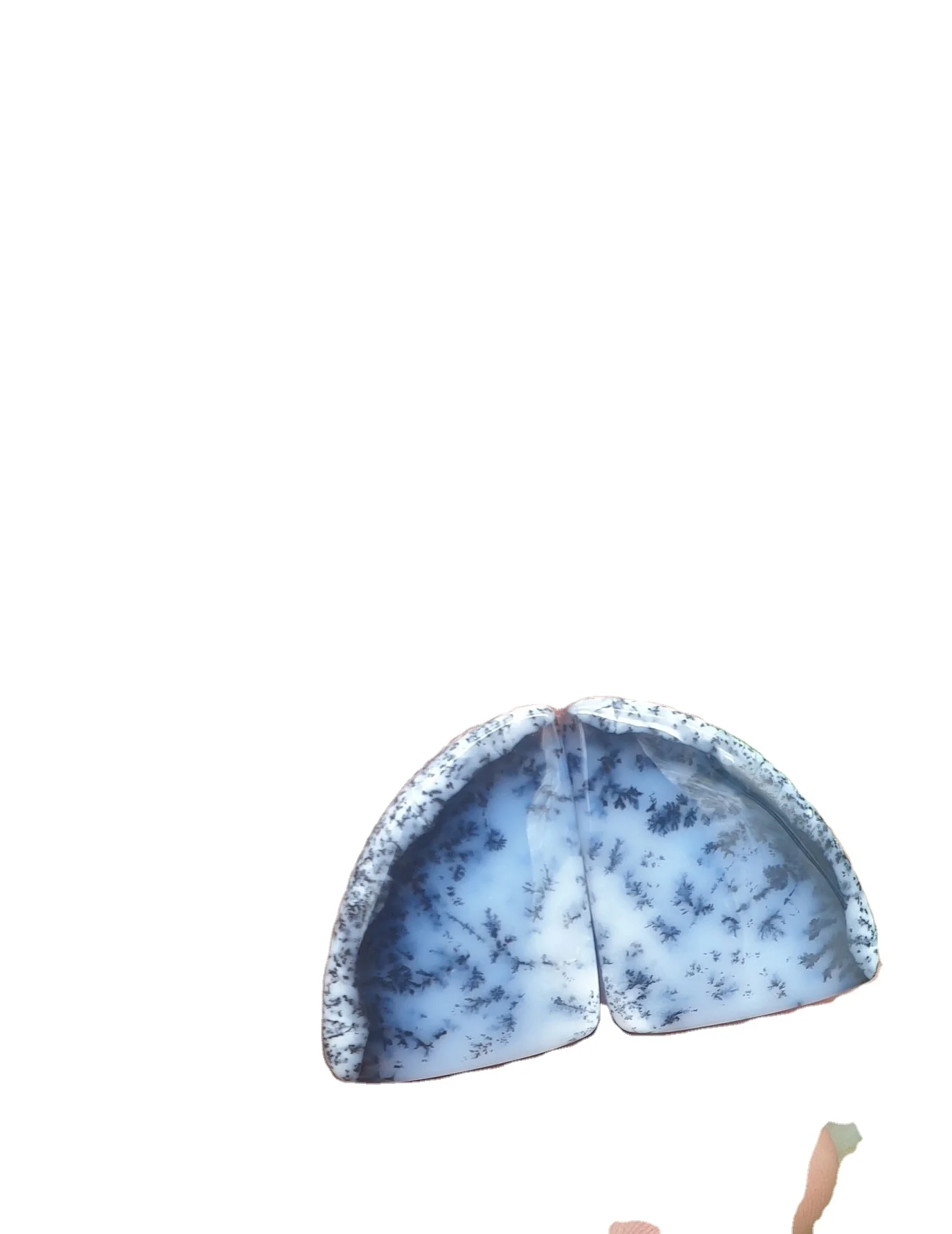 Natural Dendrite Opal Gemstone Dendrite Opal Pair  Dendrite Opal Cabochon