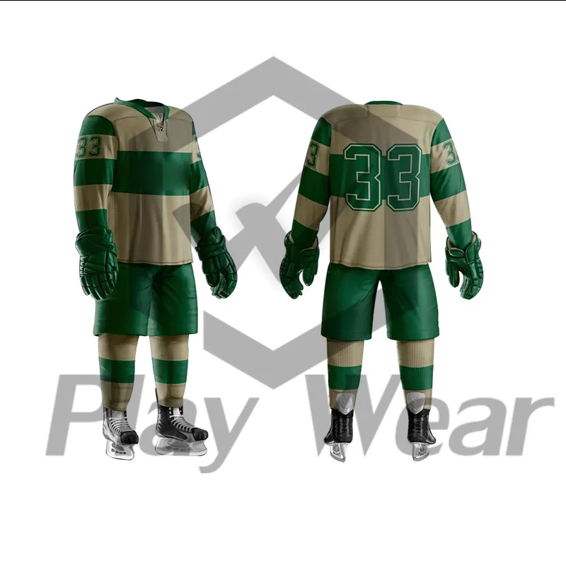 2021 мужская форма большого размера для хоккея с шайбой