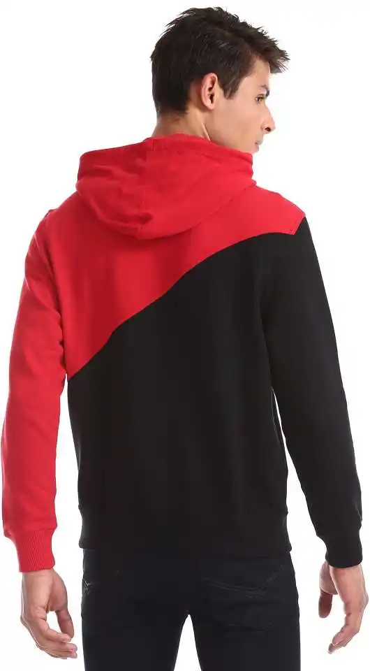 Dual Tone Custom Logo Pullover Cotton Men Long Sleeve 100% Cotton Wholesale Hoodies