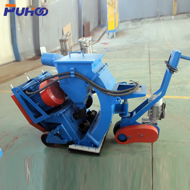 Qingdao Mobile road shot blasting machine
