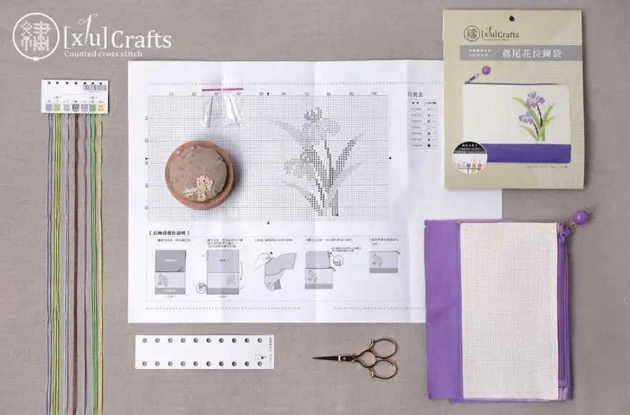 [3R] Набор для вышивки крестиком с принтом начинающих xiu crafts