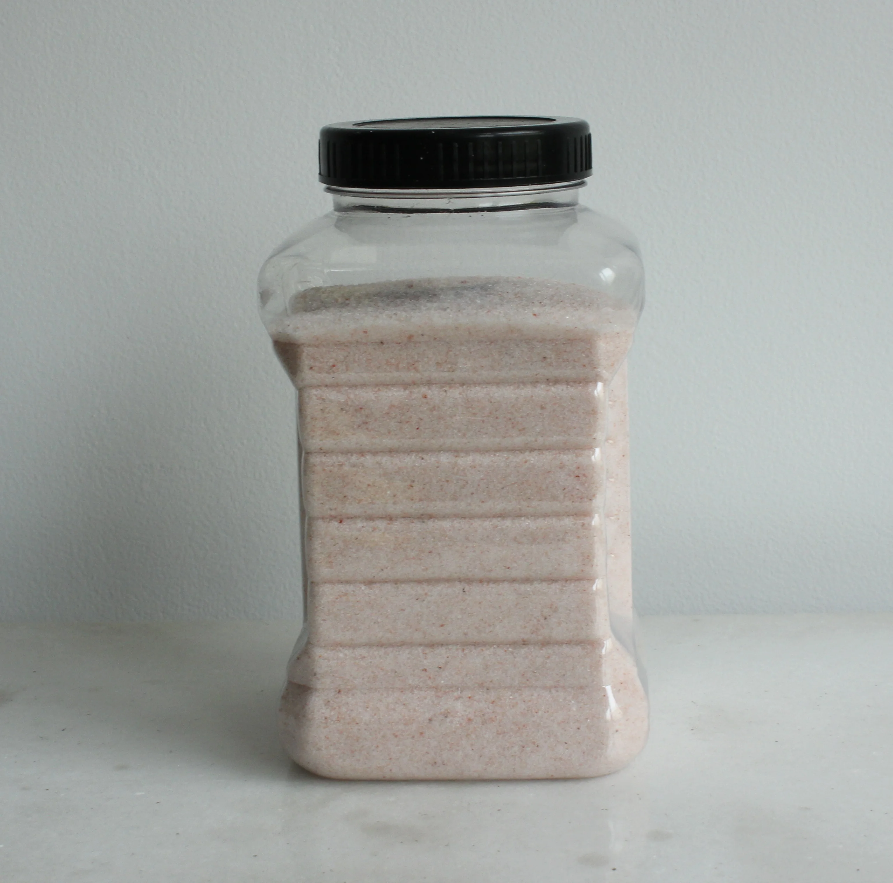 
Himalayan Pink Rock Salt Fine Meshed Medium Pink Color Salt - Packaging 1kg Jars 