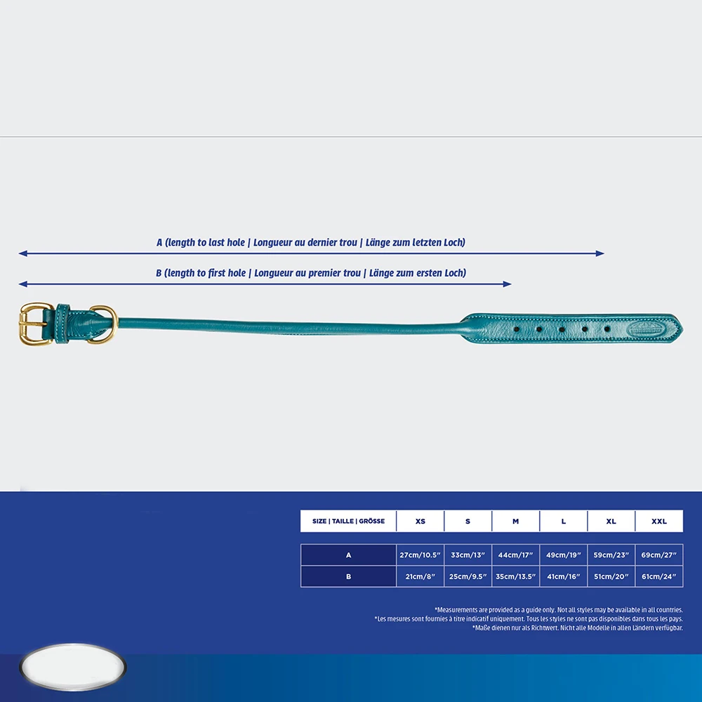 
exclusive Genuine luminous leather dog cat collar 