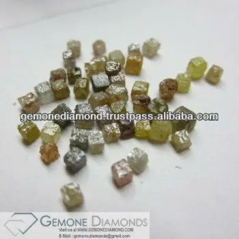 Square Shape Cube Uncut Rough Diamonds From India,Congo Cube Rough Diamonds By Gemone Diamond