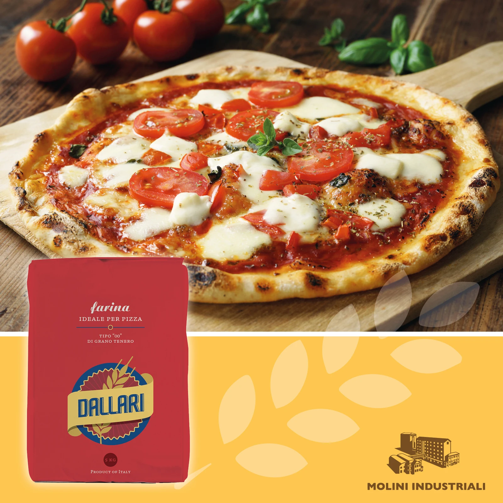 Высококачественная итальянская Профессиональная мягкая пшеничная мука для пиццы типа «00» для пищевых продуктов 5 кг