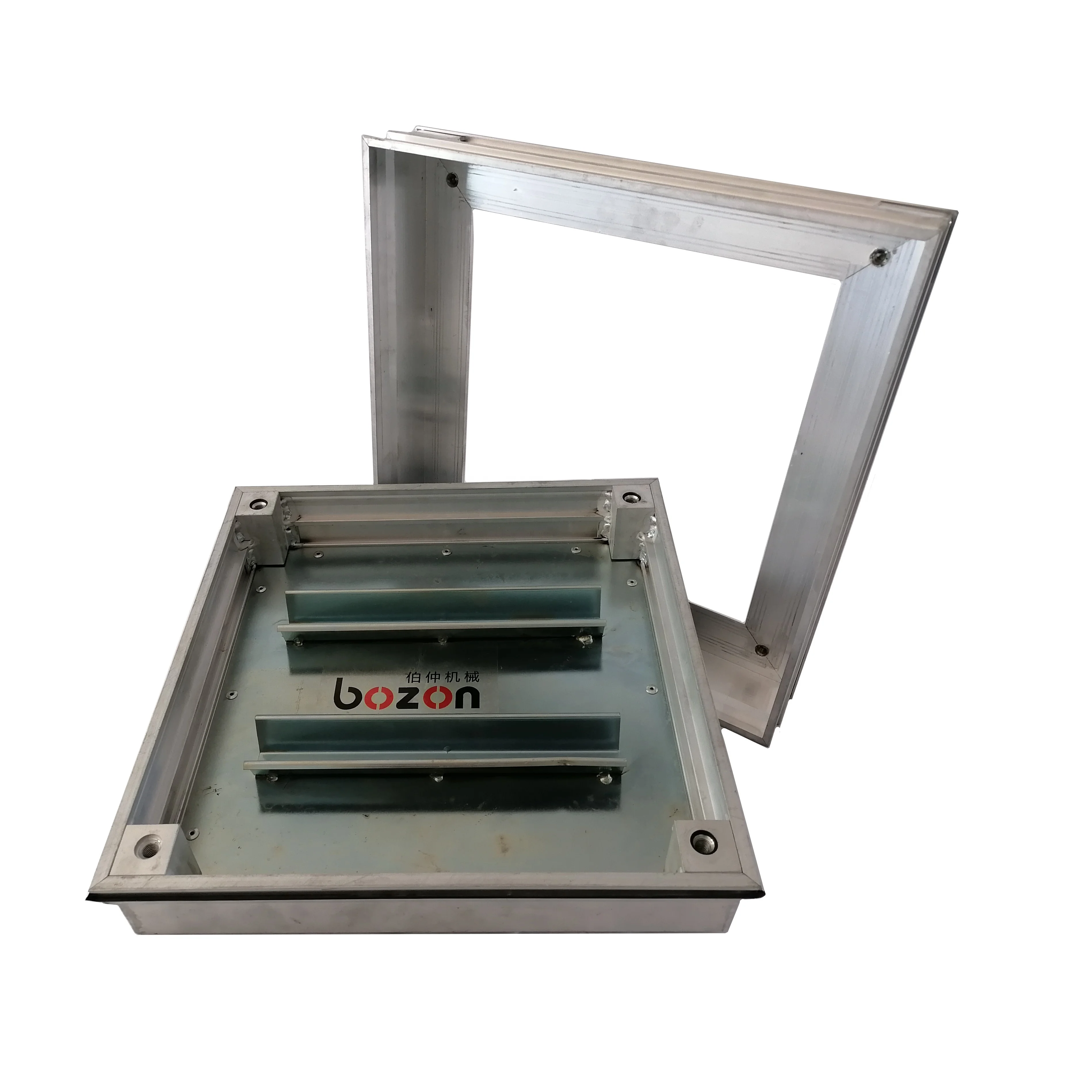 Aluminum Manhole cover 800x800mm with rubber sealing strip
