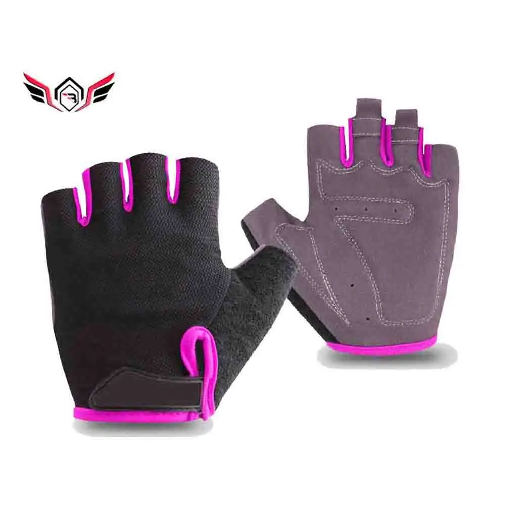 New high quality cotton/polyester Cycling Gloves,Bike Mountain Breathable Half Finger Bicycle Glove